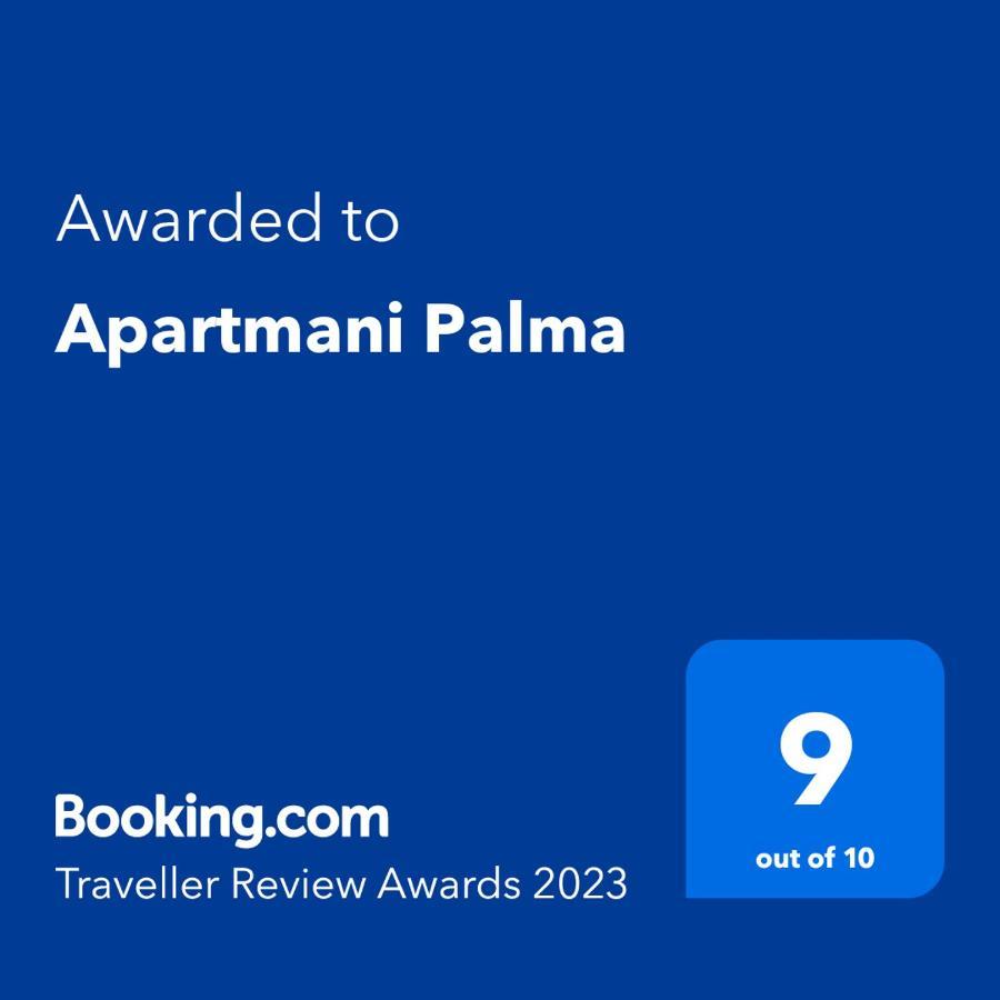 Apartmani Palma Sutomore Bagian luar foto